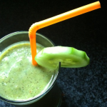 The Minty Green Banana Smoothie