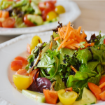 Colorful Raw Veggie Salad